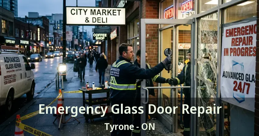 Emergency Glass Door Repair Tyrone - ON