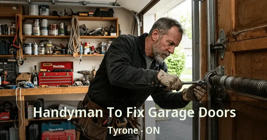 Handyman To Fix Garage Doors Tyrone - ON